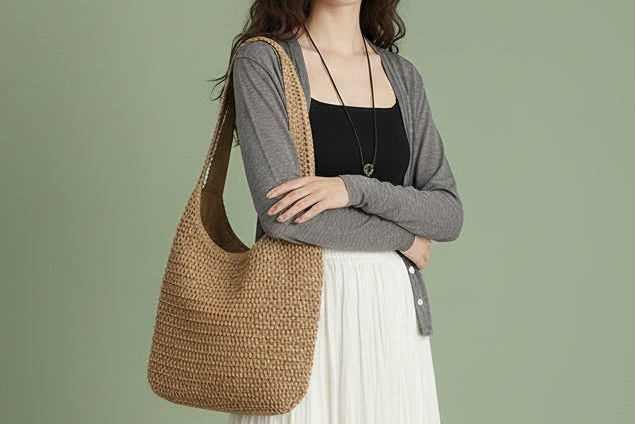 The Aria Woven Tote
